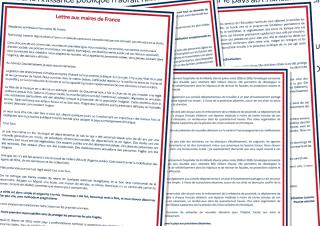 Lettre au maires de Sébastien Lecornu 