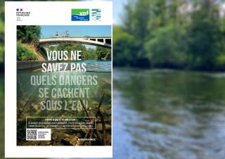 affiche de prévention des noyades 