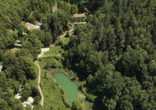 Vue en hauteur de Montrieux le Hameau