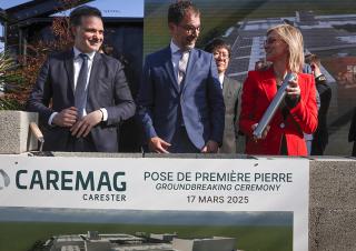  Laurent Saint-Martin, Frédéric Carencotte et Agnès Pannier-Runacher  le 17 mars 2025 