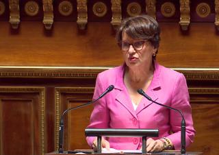 Annie Genevard au Sénat le  21 juillet 