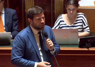 Vincent Jeanbrun au Sénat le 08 juillet 