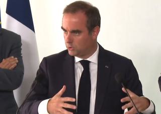 Sébastien Lecornu à Mérignac le  17 août