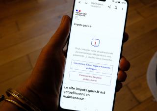 site des impots en maintenance 