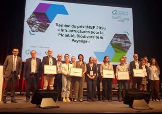 Les lauréats du prix "Infrastructures pour la mobilité, la biodiversité et le paysage" de l'Idrrim