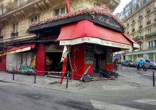 Un bar tabac saccagé le 17 octobre près de la place de la République à Paris
