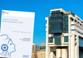 couverture du rapport et Bercy 