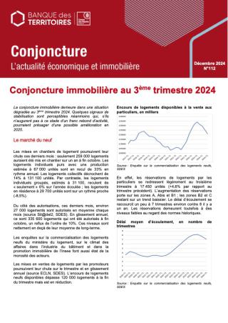 Note de conjoncture immobilière T3 2024