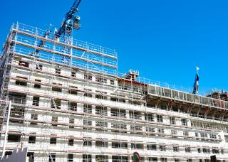 Immeuble en construction