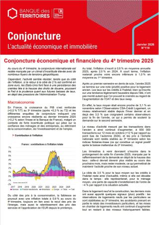 Couv - Conjoncture économique et financière du 4e trimestre 2025