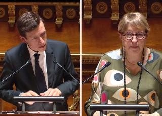 Édouard Geffray et  Marie-Pierre Monier 