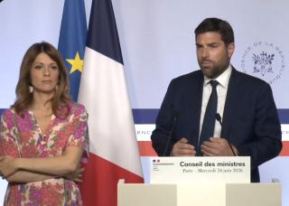 Maud Bregeon et Vincent Jeanbrun  