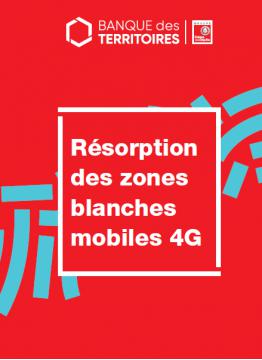 Etude résorption des zones blanches mobiles 4G