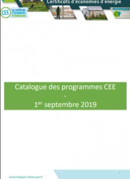 catalogue programmes CEE