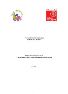 rapport renovation energetique des batiments educatifs