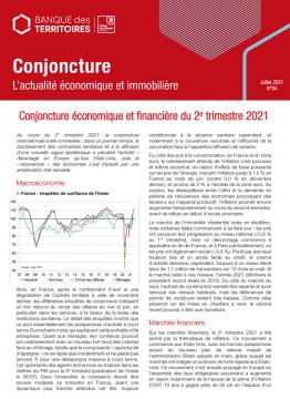 Conjoncture économique et financière du 2e trimestre 2021