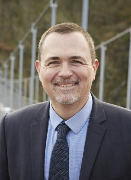 Olivier Fabre, maire de la ville de Mazamet