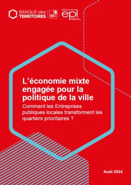 Couverture_guide Economie mixte pour la politique de la ville