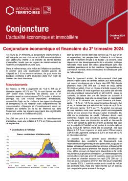 Couv - Conjoncture économique et financière du 2e trimestre 2024
