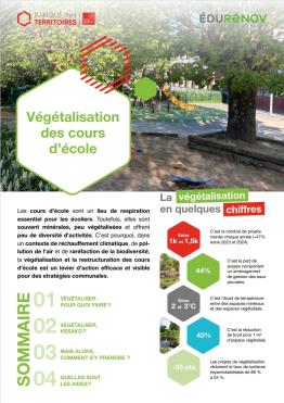 Couv - Guide Édurenov - Végétalisation des cours d’école