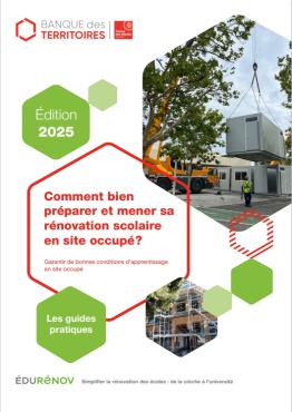 Couv - Guide Édurenov - Rénovation scolaire en site occupé