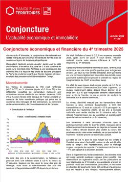 Couv - Conjoncture économique et financière du 4e trimestre 2025