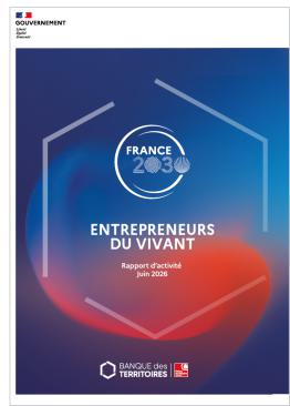 couverture rapport dactivites Entrepreneurs du vivant 2026